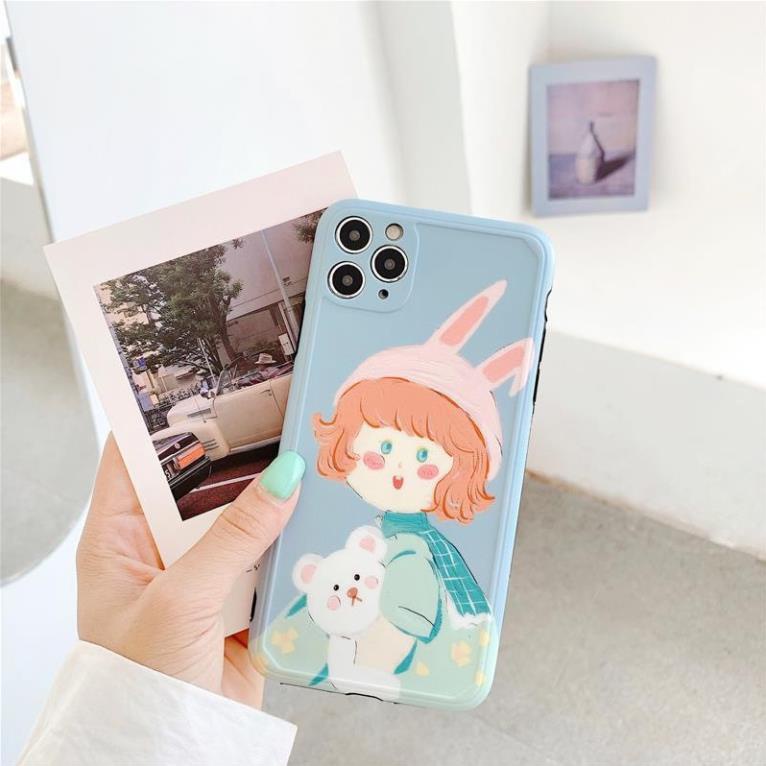 Ốp lưng iphone Cô gái IMD 6/6plus/6s/6s plus/6/7/7plus/8/8plus/x/xs/xsmax/11/11pro/11 promax DT06- Dino Case
