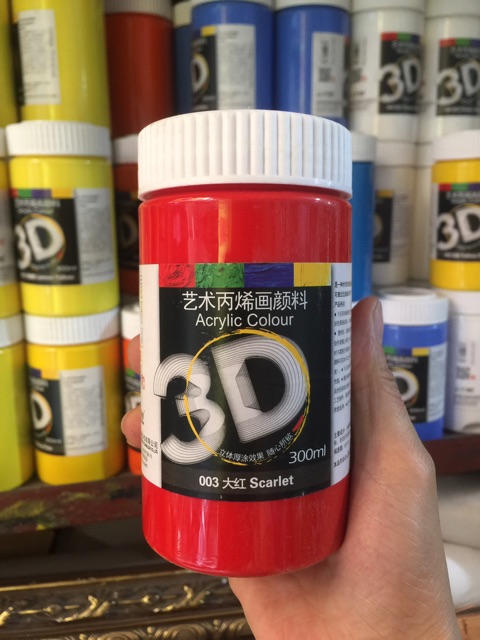 Màu vẽ 3D Acrylic 300ml