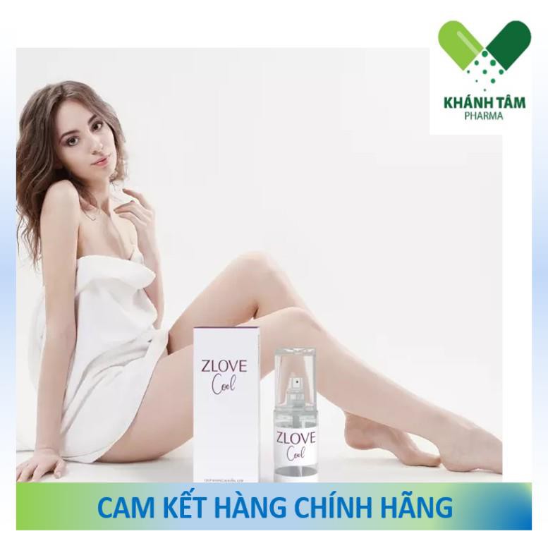 Xịt phụ khoa ZLOVE COOL (Chai 15ml) - Xịt vùng kín kháng khuẩn, khử mùi!