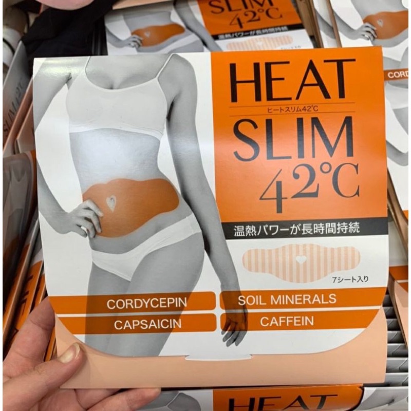 MIẾNG DÁN TAN MỠ HEAT SLIM 42⁰c Nhật bản