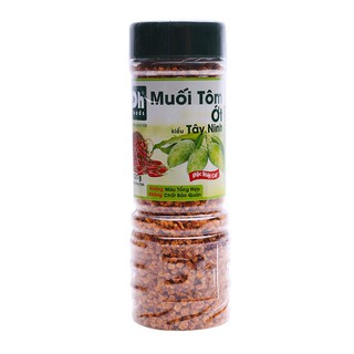 MUỐI TÔM TÂY NINH DH FOODS CHẤM TRÁI CÂY 120g