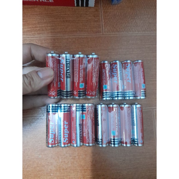 pin AA/AAA  maxell super red R6P(AR)4P