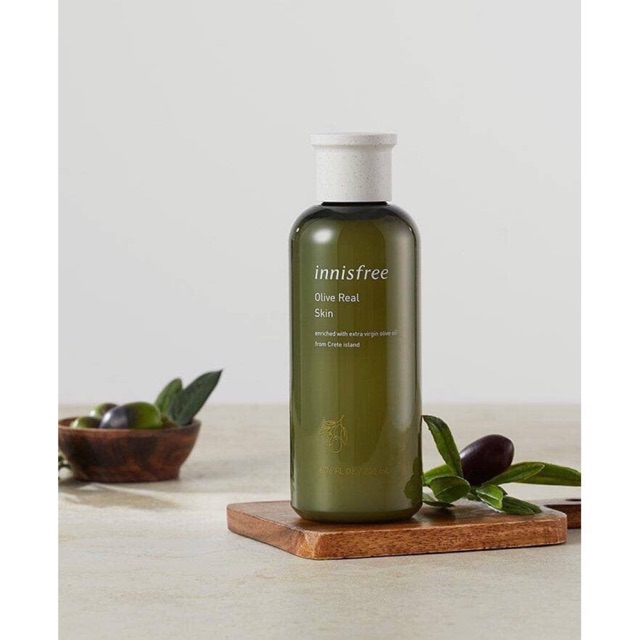 Nước hoa hồng Innisfree Olive Real Skin 200ml