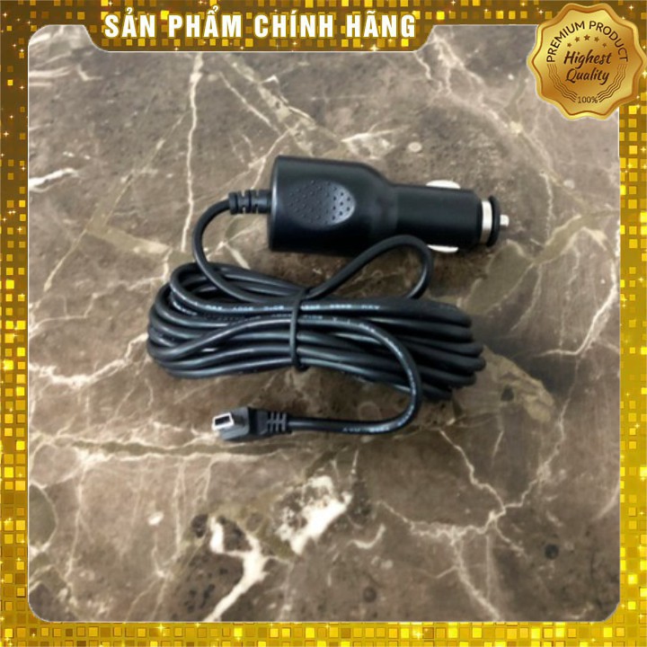 Dây nguồn dùng cho camera hành trình cắm tẩu Mini USB ô tô PS204 (Màu đen) AD | BigBuy360 - bigbuy360.vn