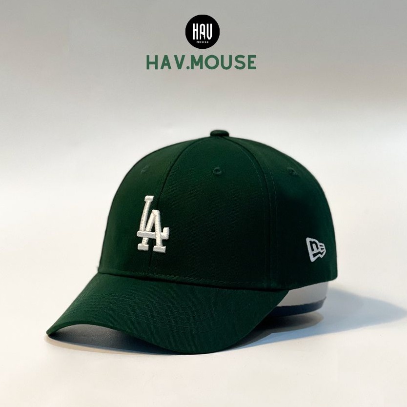 Nón lưỡi trai MLB thêu chữ LA hàng xuất dư cao cấp phong cách Hàn Quốc dành cho nam và nữ