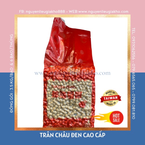 TRÂN CHÂU ĐEN ĐÀI LOAN-CAO CẤP