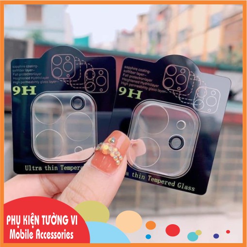 Kính full cả cụm camera iPhone 11, 11 Pro, 11 Pro Max, 12 Mini, 12, 12 Pro, 12 Pro Max