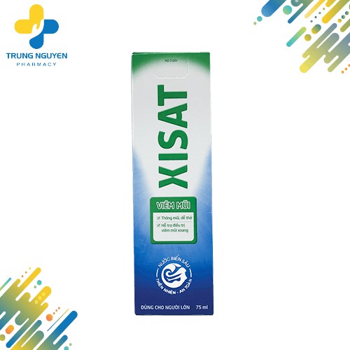 Dung dịch hỗ trợ giảm viêm mũi Xisat (Chai 75ml)