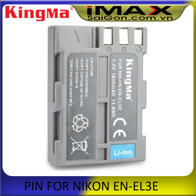 PIN SẠC KINGMA CHO PIN NIKON EN-EL3E