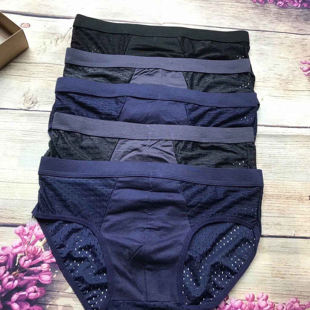 HỘP 5 QUẦN SỊP TAM GIÁC NAM THÔNG HƠI XUẤT NHẬT