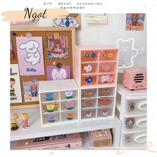 [SẴN] Hộp 6 ngăn Mini để bàn XINH XẮN