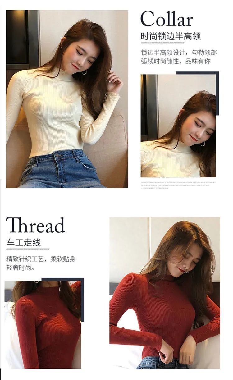 Áo Cổ Lọ Thời Trang Mùa Đông Cho Nữ | BigBuy360 - bigbuy360.vn