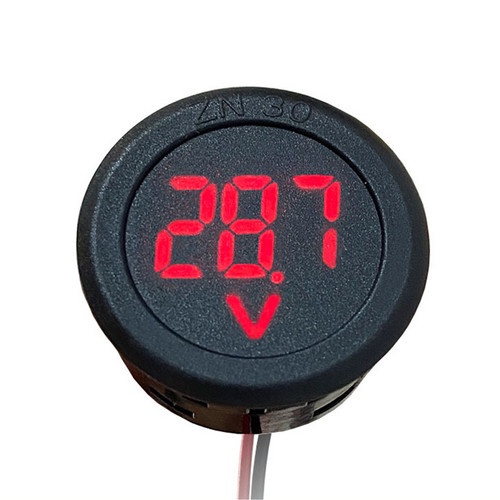 AIDEEPEN Vôn kế kỹ thuật số bảo vệ LED DC 4-100V / AC50-500V