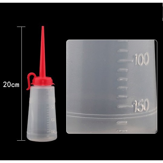 Bình tra dầu máy có chia vạch 150ml