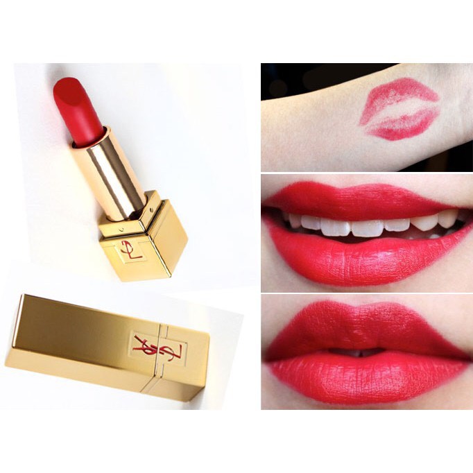 SON #01 LE ROUGE YSL- MẦU ĐỎ THUẦN TRẺ TRUNG