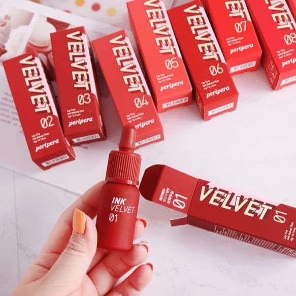 ĐỦ MÀU - Son Kem Lì Peripera Ink Velvet Tint - SON INK 2019 - myphamchinhhangladycare