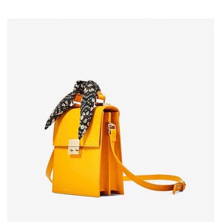 Túi hộp vuông Zara đủ tag mác - Hàng order về sau 7 ngày