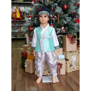Hanbok bé trai từ 6 tháng _ 6 tuổi hàng có sẵn.