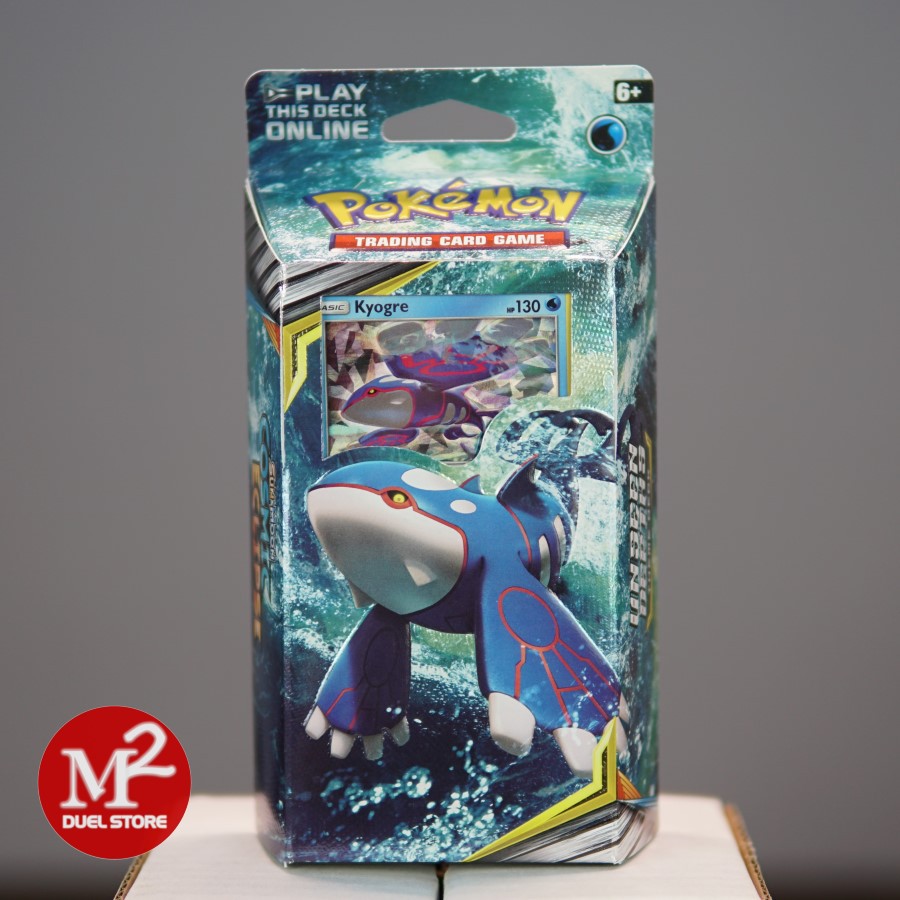 Hộp thẻ bài Sun &amp; Moon Cosmic Eclipse Theme Deck - Unseen Depths - Lá bài thật nhập từ Mỹ USA