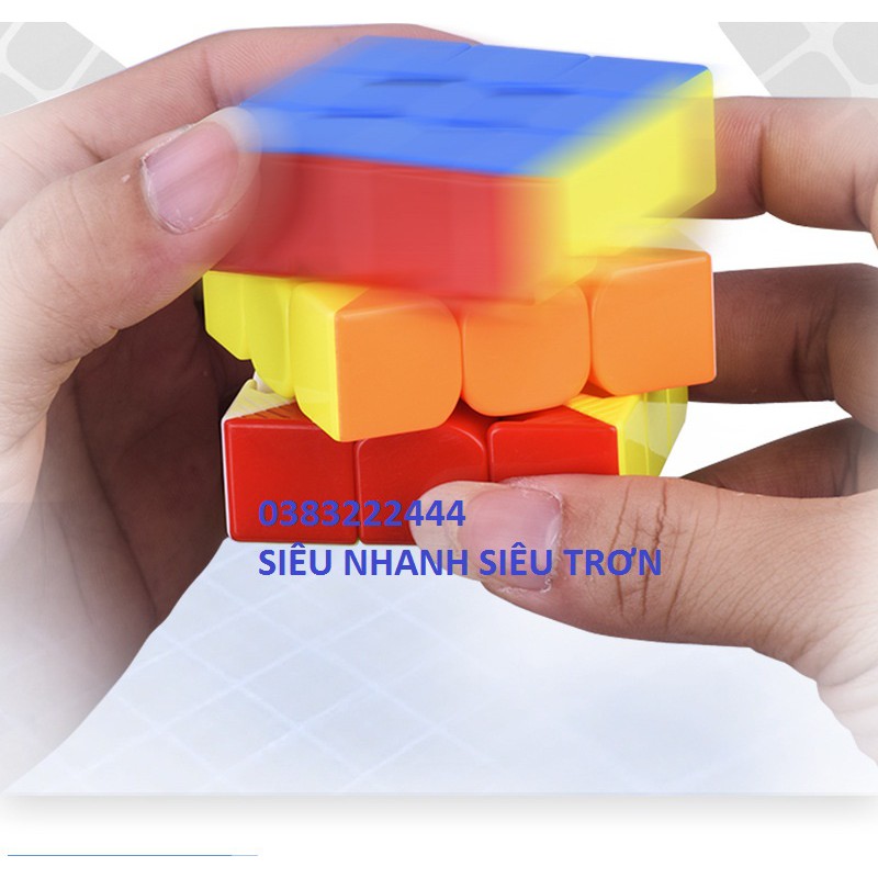 Rubik 3x3 Nam Châm kt:5.7*5.7*5.7  loại siêu trơn, siêu nhanh