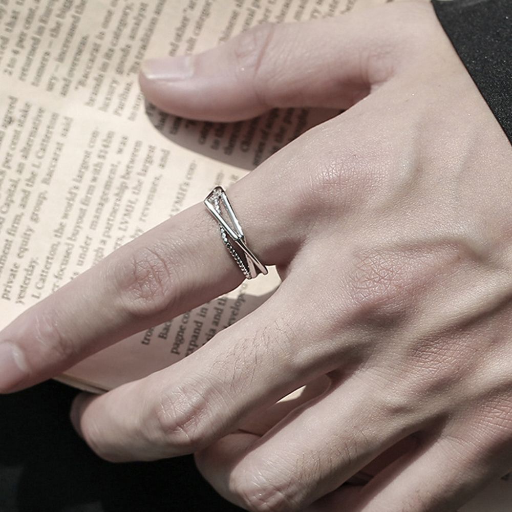 Nhẫn đeo tay có thể điều chỉnh thời trang Hàn Quốc sành điệu cho nam