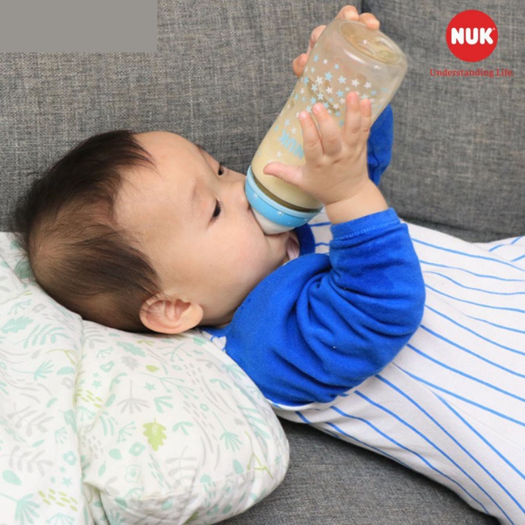 Bình Sữa Cho Bé NUK Premium Choice+ Chất Liệu Nhựa PP Và Silicon Cao Cấp, Bền Nhẹ, An Toàn 300ml NU35758