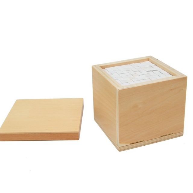 Hộp 1000 khối lập phương Montessori (Volume Box with 1000 Cubes)