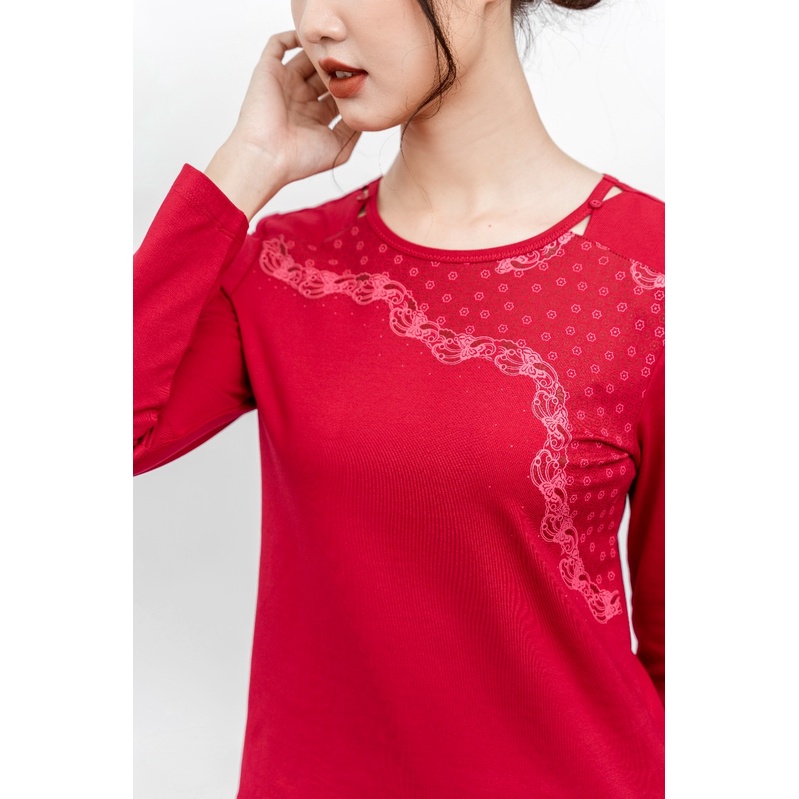 Bộ đồ mặc nhà thu đông nữ Winny 1MNCT21542D