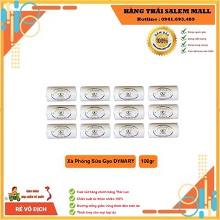 Sỉ 12 bánh xà phòng cám gạo thái lan dynary 100gr 💖 freeship 💖 cam kết hàng chuẩn thái lan 💖