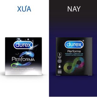 [DÙNG THỬ] Bao cao su Durex Performa 1 bao