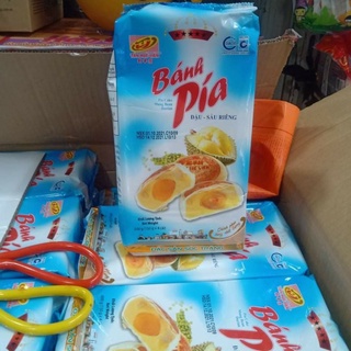 Bánh pía Tân Huê viên 5 sao đậu xanh sầu riêng trứng muối 600g
