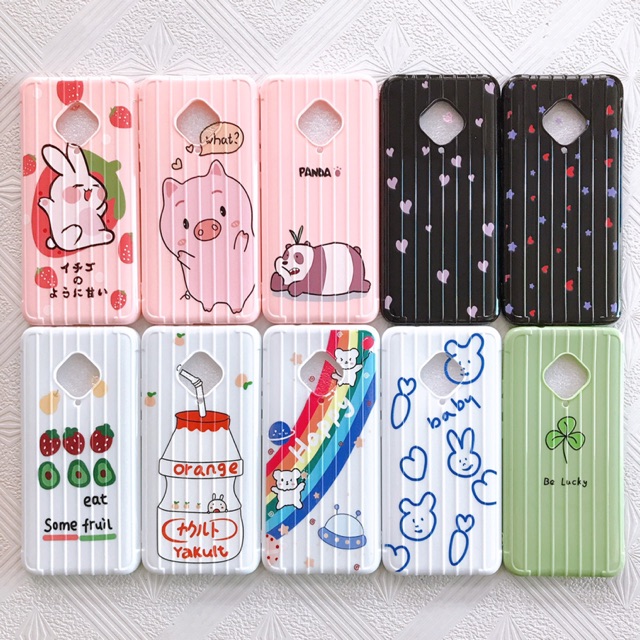 Ốp in hình cute vali dẻo Vivo S1 pro