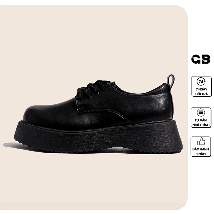 [Mã WABRMH99 giảm 12% đơn 99K]Giày Oxford Nữ Cổ Thấp Đế Dày 3 cm Thời Trang giayBOM B1640