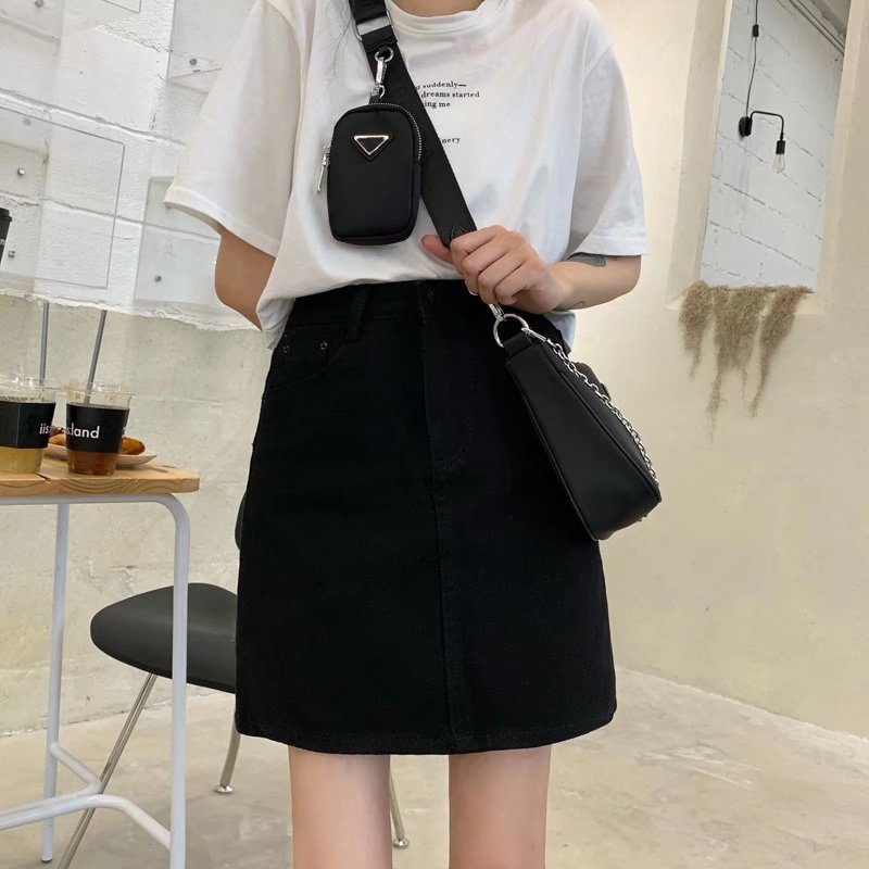 (MớI) Chân VáY Lưng Cao Phong CáCh HàN QuốC