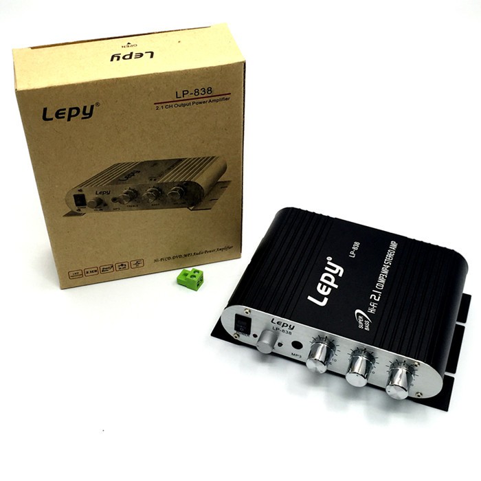 amly mini 838 amply mimi lepy 838 12v