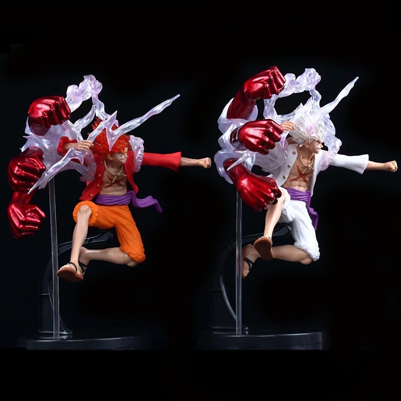 Mới Mô Hình Đồ Chơi Nhân Vật Monkey D Luffy Trong Phim Hoạt Hình &quot;One Piece Gear 5&quot; 23cm
