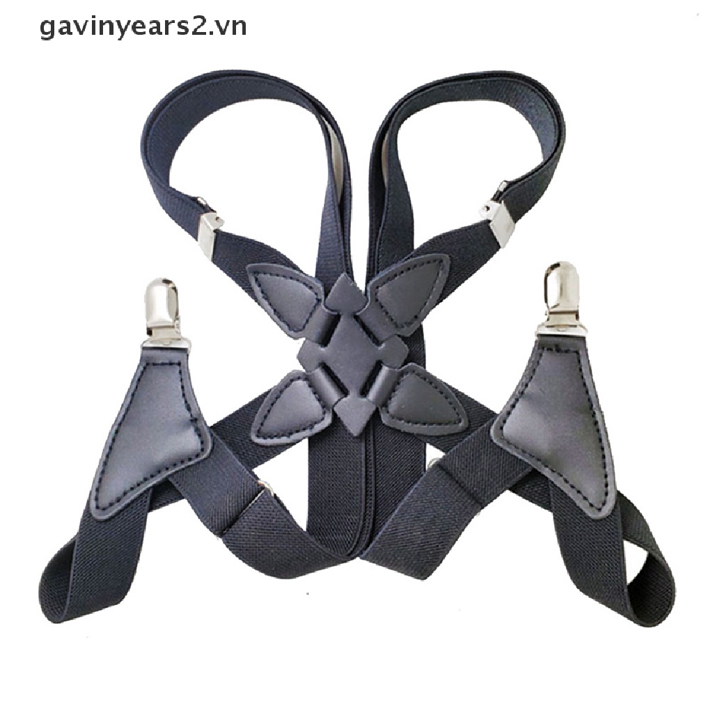 Set 1 Dây Đeo Quần Hình Chữ X Có Thể Điều Chỉnh Tiện Lợi