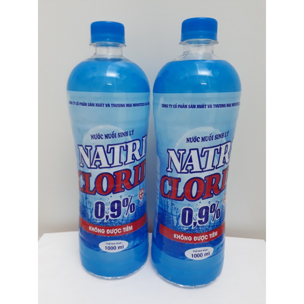 Nước muối sinh lý natri clorid 500ml, 1000ML - Linh Chi Pharmacy