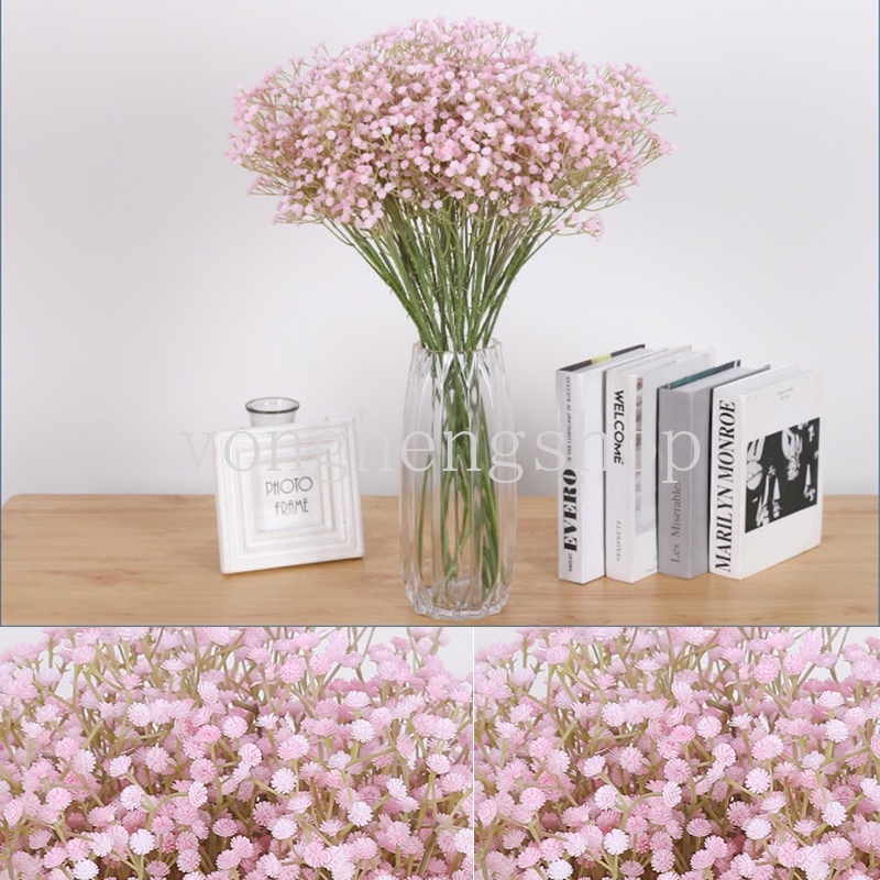 Bó Hoa Gypsophila Giả Bằng Nhựa Trang Trí Tiệc Cưới/Nhà Ở DIY