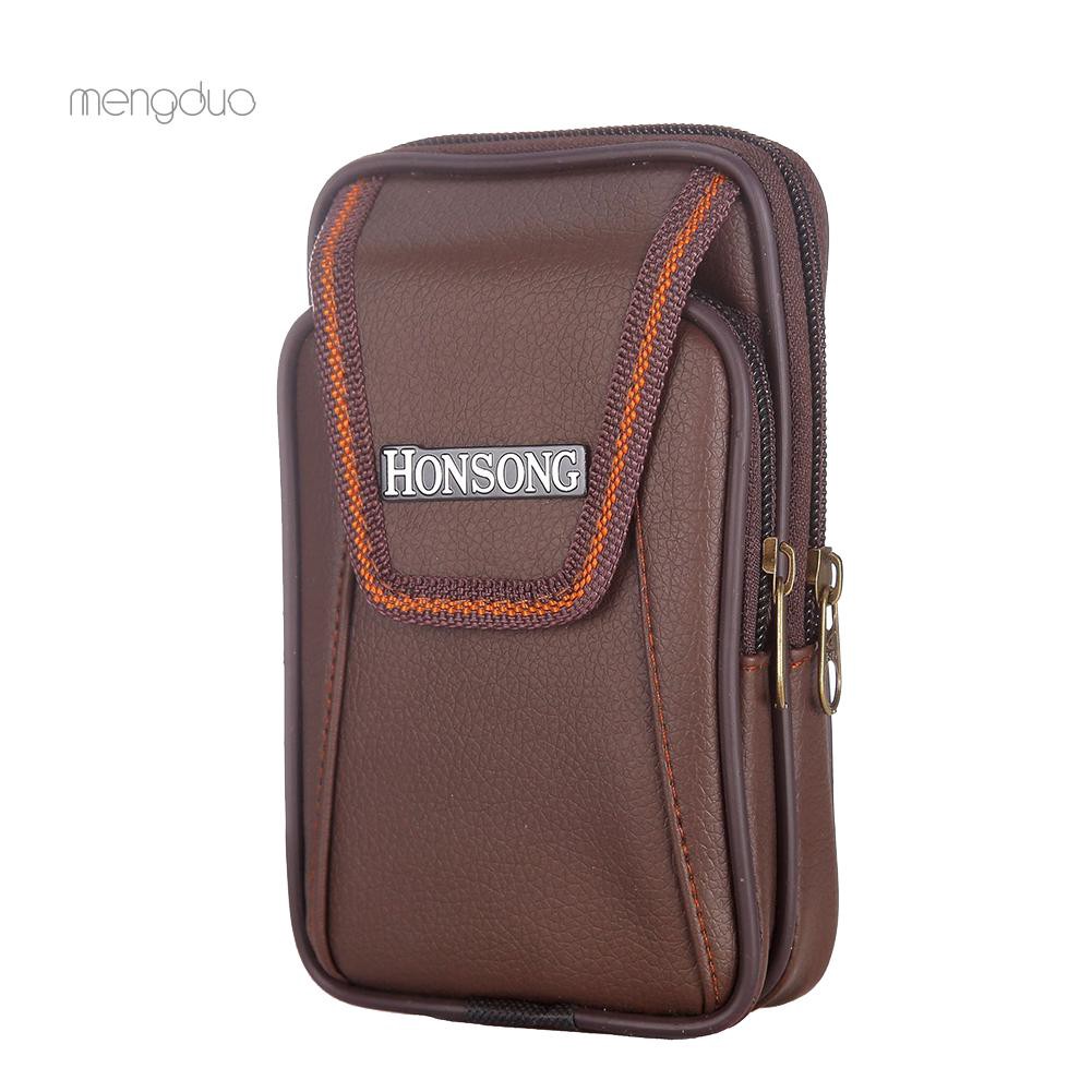Túi da đeo hông nhiều ngăn tiện lợi cho nam | BigBuy360 - bigbuy360.vn