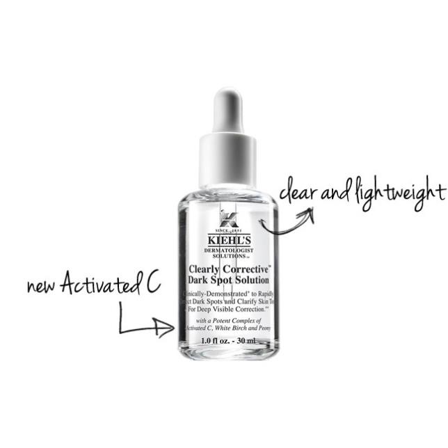 Kiehl's Dark Spot Trị Nám, Dưỡng Trắng - Serum Kiehl Dark Spot Clearly Corrective Solution 50ml - Serum Kiehls