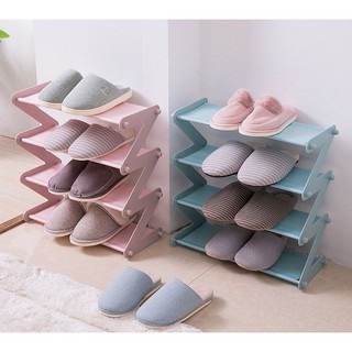 Kệ để giày dép đa năng 4 tầng chữ Z phong cách