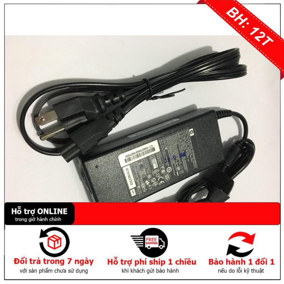 [BH12TH] _ Sạc laptop HP chân kim to 19.5v-4.6A ZIN