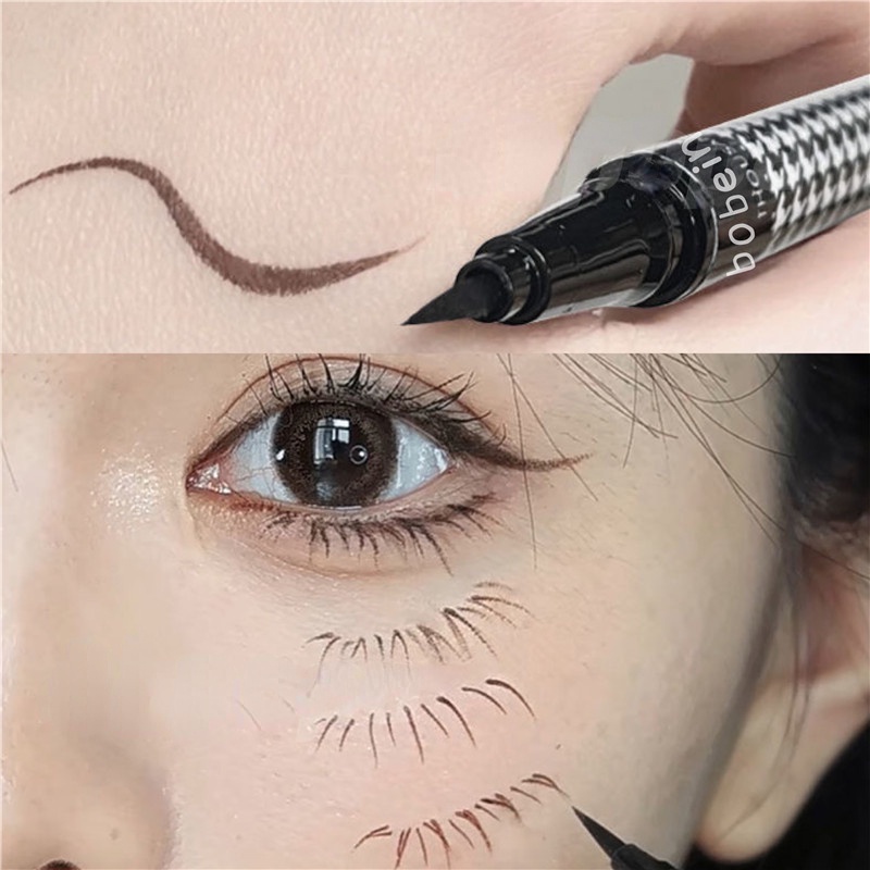 Bobeini Bút Kẻ Mắt Siêu Mỏng Chống Thấm Nước Lâu Trôi 0.1mm YR