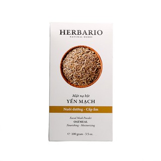 Mặt Nạ Bột Yến Mạch Đắp Mặt - Dưỡng ẩm - 100g