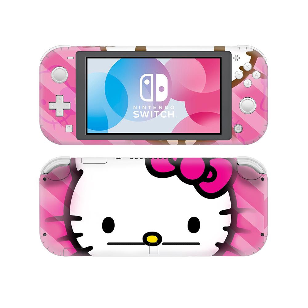 Miếng Dán Hình Hello Kitty Dễ Thương Trang Trí Máy Chơi Game Nintendo Switch Lite