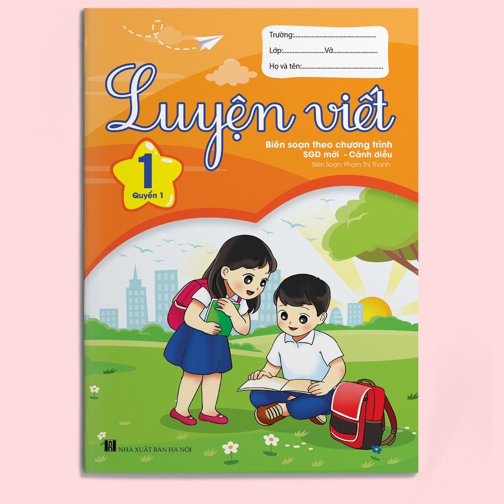 Sách - Luyện viết lớp 1 chương trình Cánh Diều - Bộ 2 cuốn