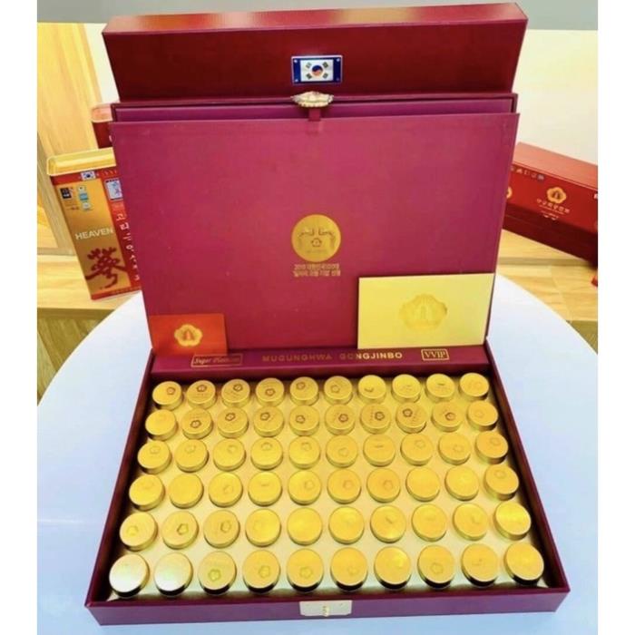 An Cung Trầm Hương Chính Phủ MugungHwa Gongjinbo Hàn Quốc Hộp 60 Viên, Phòng ngừa tai biến và chống đột quỵ