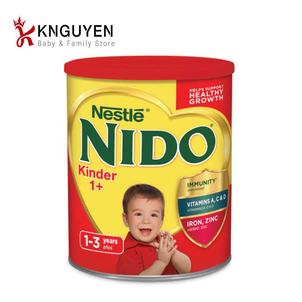 Sữa tươi dạng bột Nido Nestle nắp đỏ (1-3y) USA 1,6kg #2