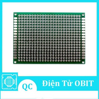 PCB 5x7cm Loại Tốt Phủ Xanh ( PCB Đục Lỗ )